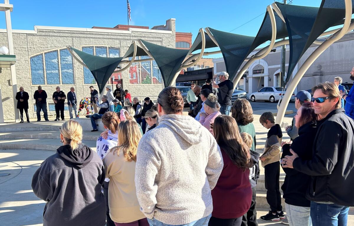 Hosted by the Jonesboro Police Department, City of Jonesboro, and Craighead County NAACP, the "Unity in the Community" Prayer Event took place Saturday, March 16 in Downtown Jonesboro
