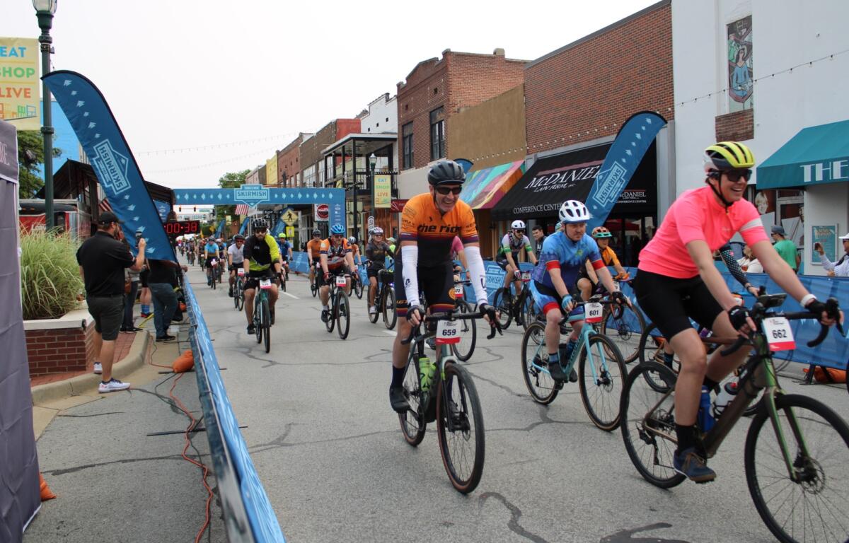 Bikes take off in 2025 Skirmish Delta Gravel Festival in Jonesboro Arkansas