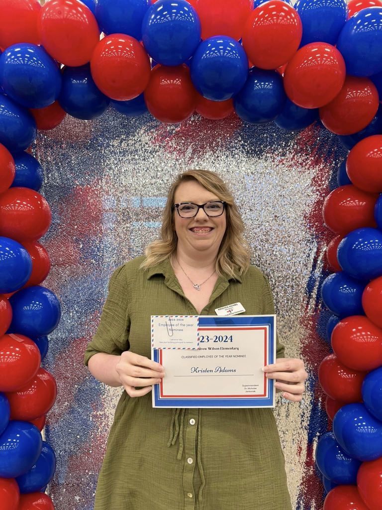 Kristen Adams named a 2024 Employee of the Year at Paragould School District