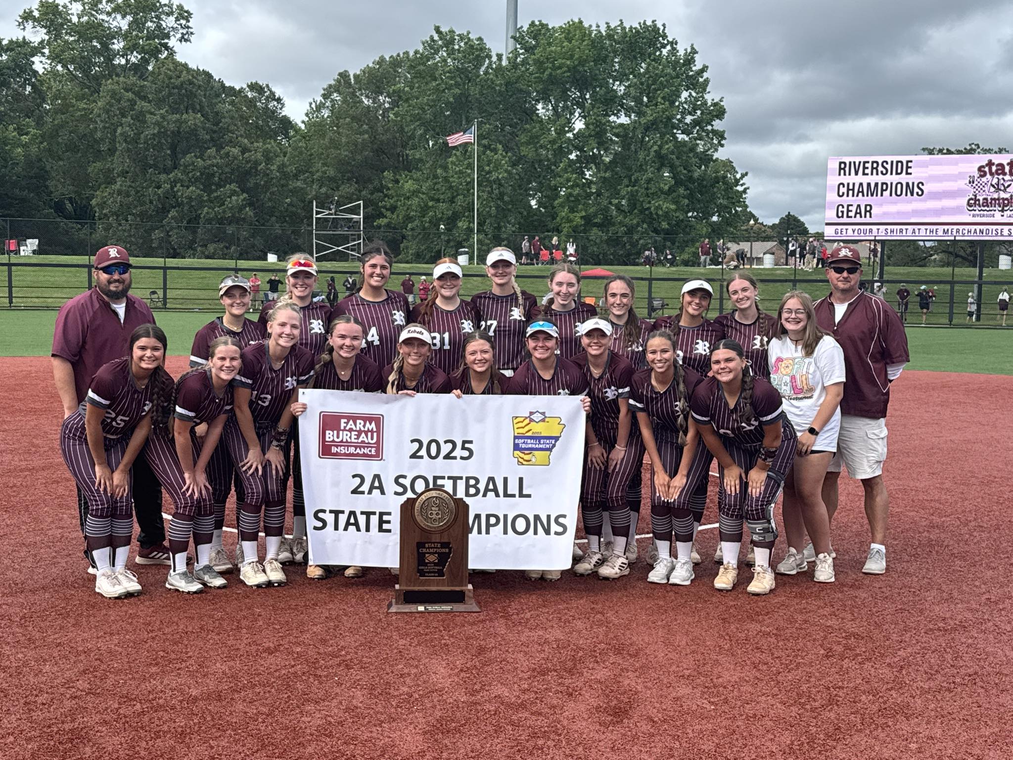 Riverside 2025 2A State Softball Champs