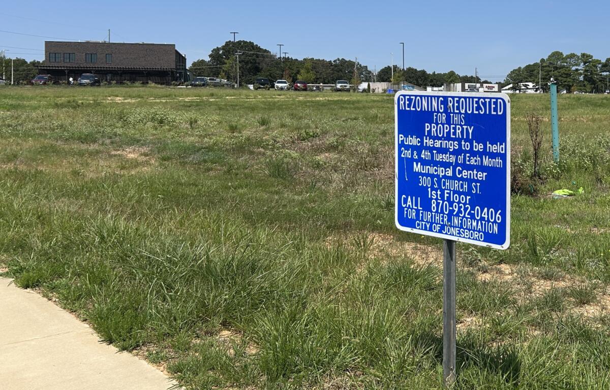 A rezoning request is on the Jonesboro City Council agenda for Tuesday night for a proposed grocery store to be located in the Southern Hills subdivision