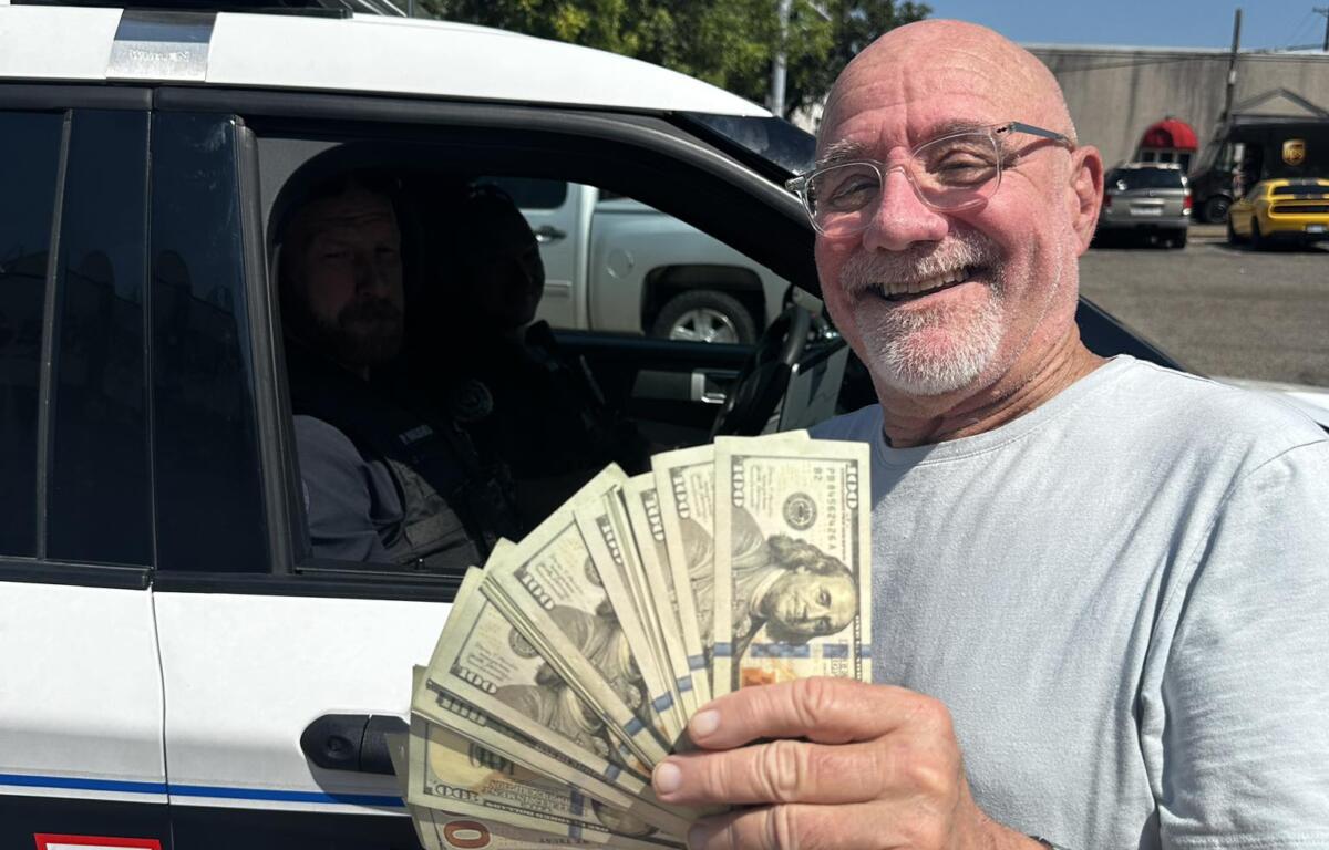 Thoughts turn to risk of exposure to fentanyl after Jim Frigo finds fake bills in downtown Jonesboro parking lot