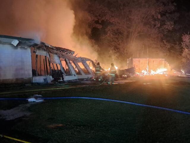 Crews battle evening fire at Jonesboro golf course no injuries