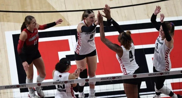 A-State Volleyball Rolls Past Old Dominion for Senior Day Win, 3-0