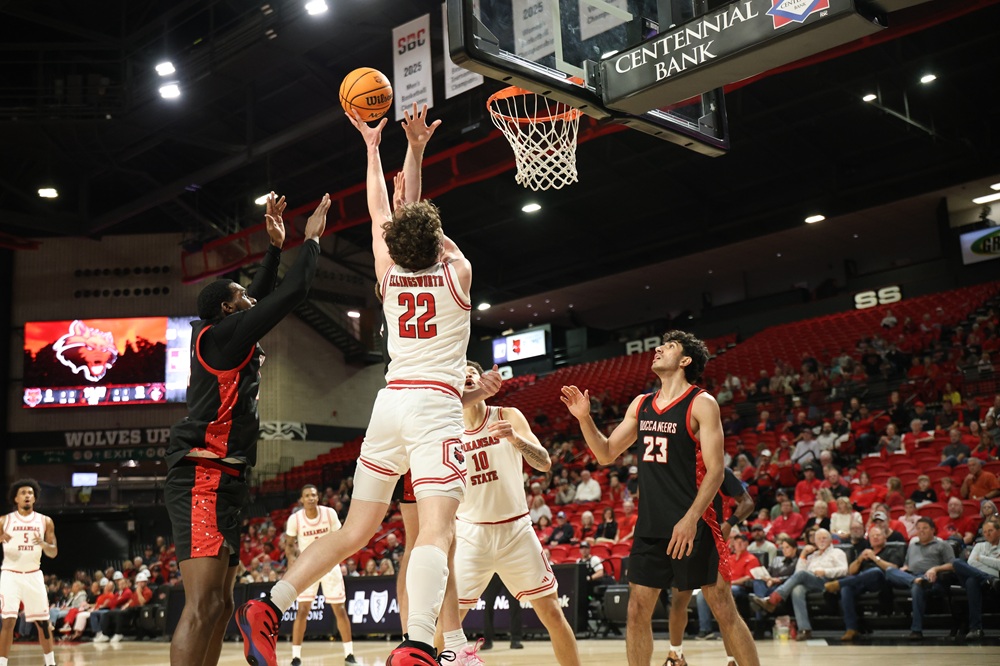 A-State Men’s Basketball Wins Home Opener Versus Christian Brothers, 95-67