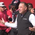 Arkansas State football coach Butch Jones Where's the fans?