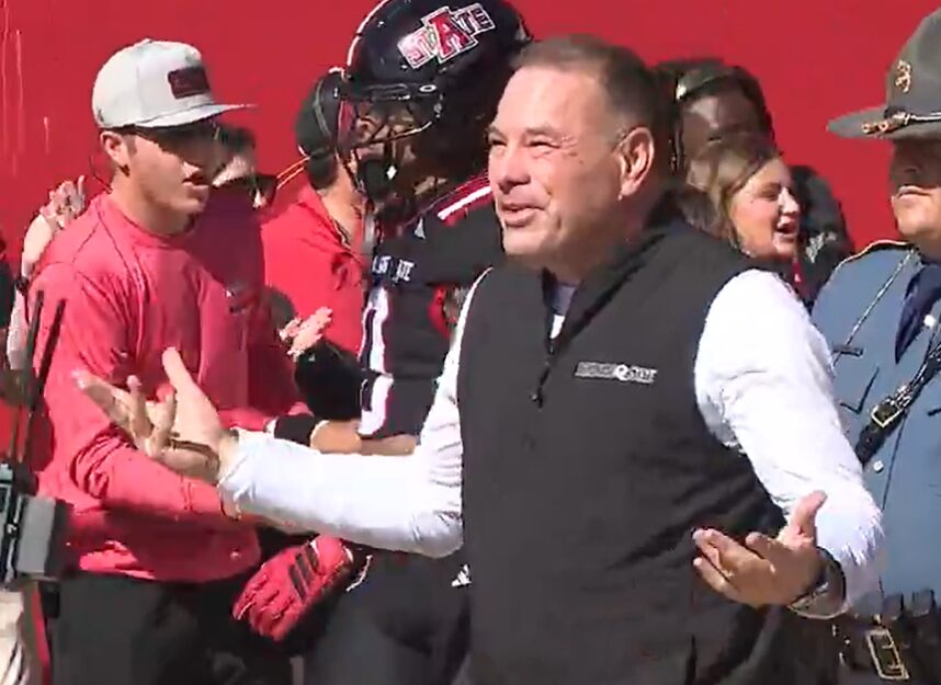 Arkansas State football coach Butch Jones Where's the fans?