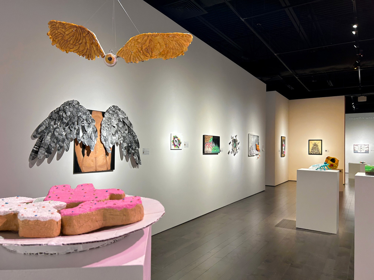 “Inspired 2025” award winners named at opening in Bradbury Art Museum