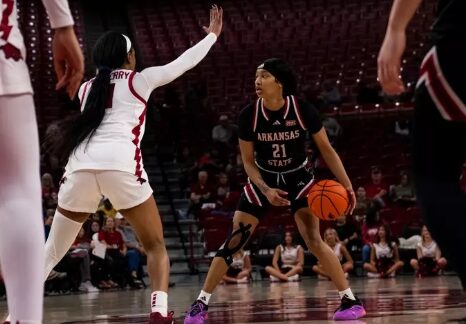 Lady Red Wolves win 9th straight, Beat Arkansas