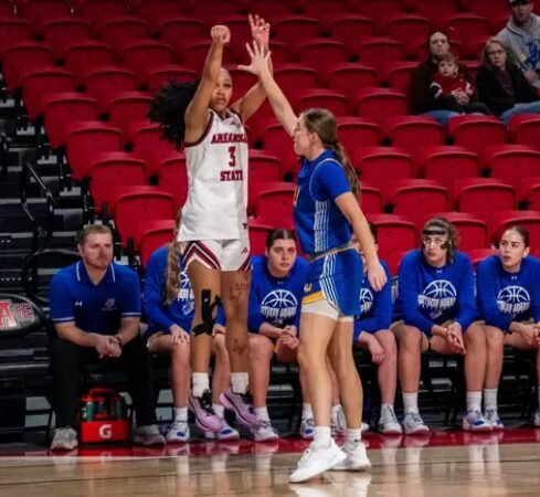 Lady Red Wolves Buck Muleriders in 97-46 Victory