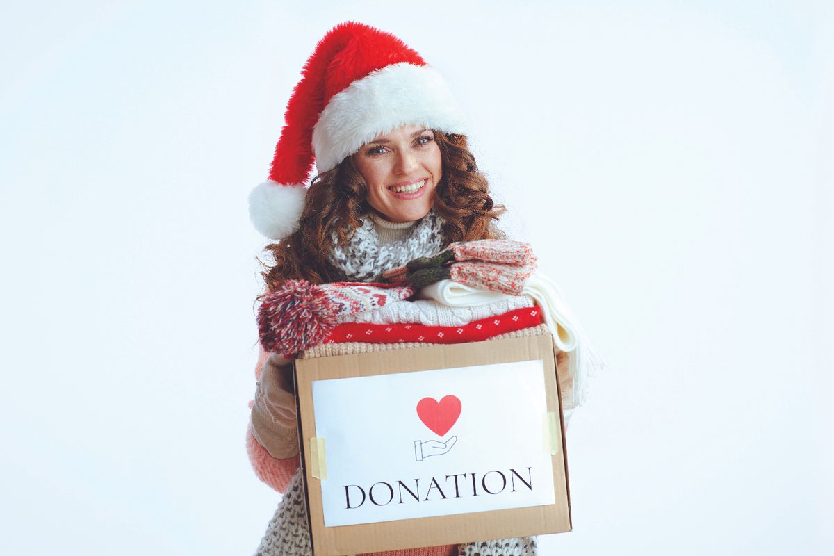 winter clothing donation