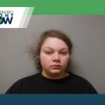 mug shot liberty thompson, woman with black shirt