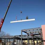 beam placed at brookland topping off