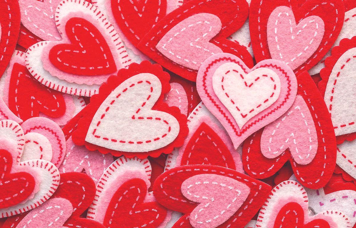 valentine's day hearts
