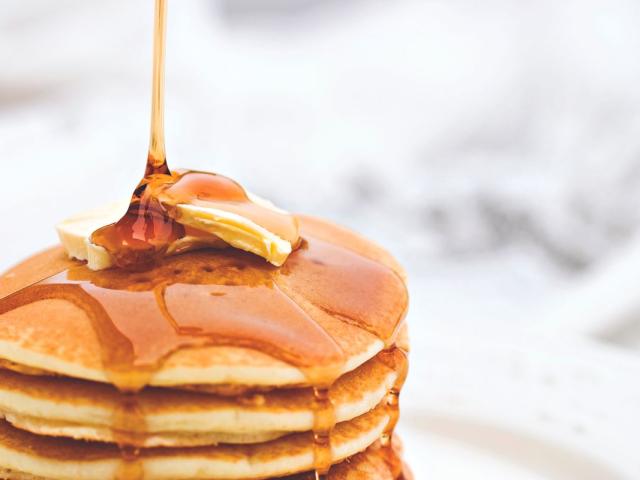 stack of pancakes