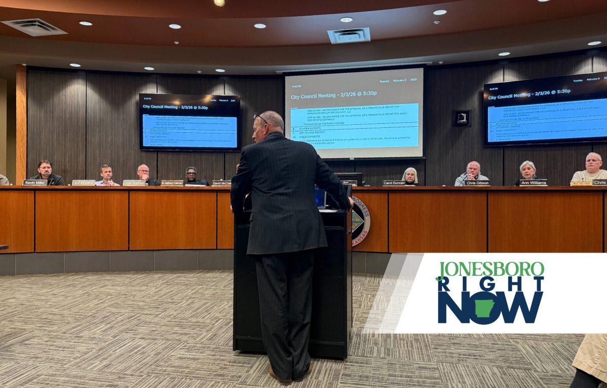 mayor copenhaver speaks before city council