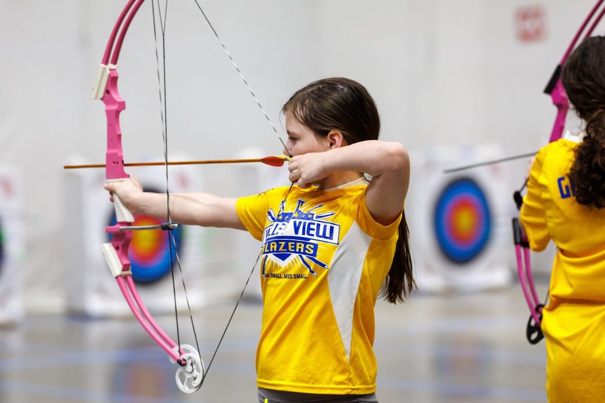 Teams consist of boys and girls in all divisions of the AGFC’s Archery in the Schools Program. AGFC photo by Mike Wintroath.