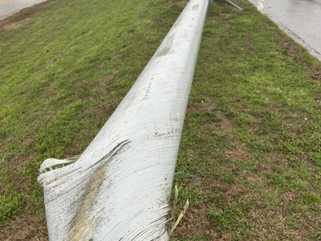 Storm Damage near Jonesboro, Arkansas