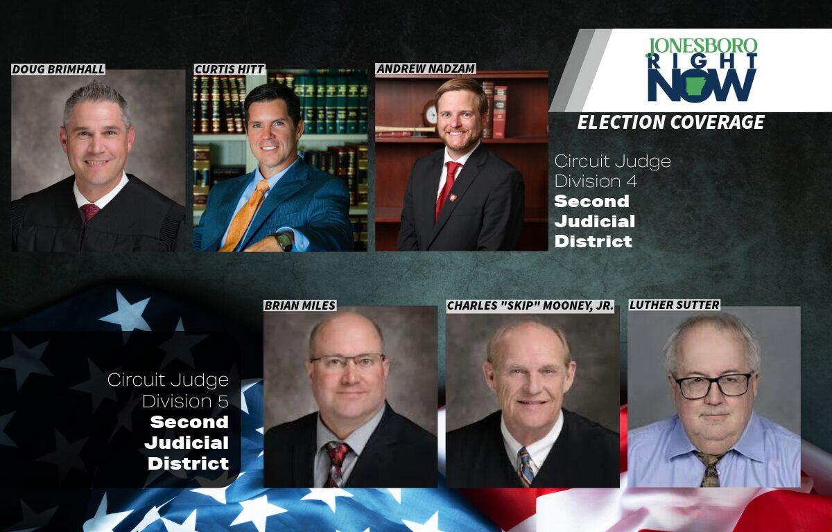 Mooney re-elected, Hitt, Nadzam headed to runoff in Circuit Judge election