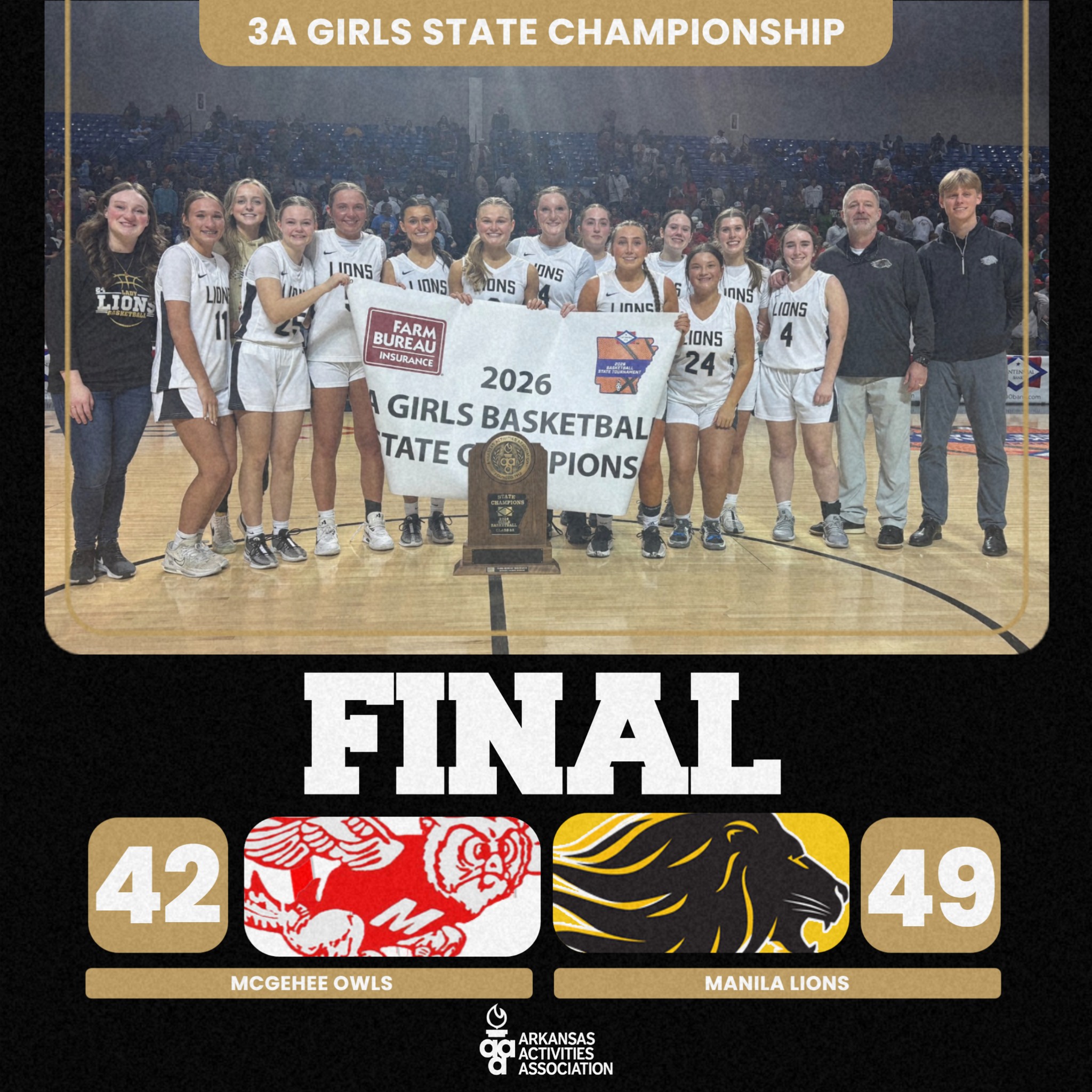 Manila rallies in second half to capture first girls basketball state championship