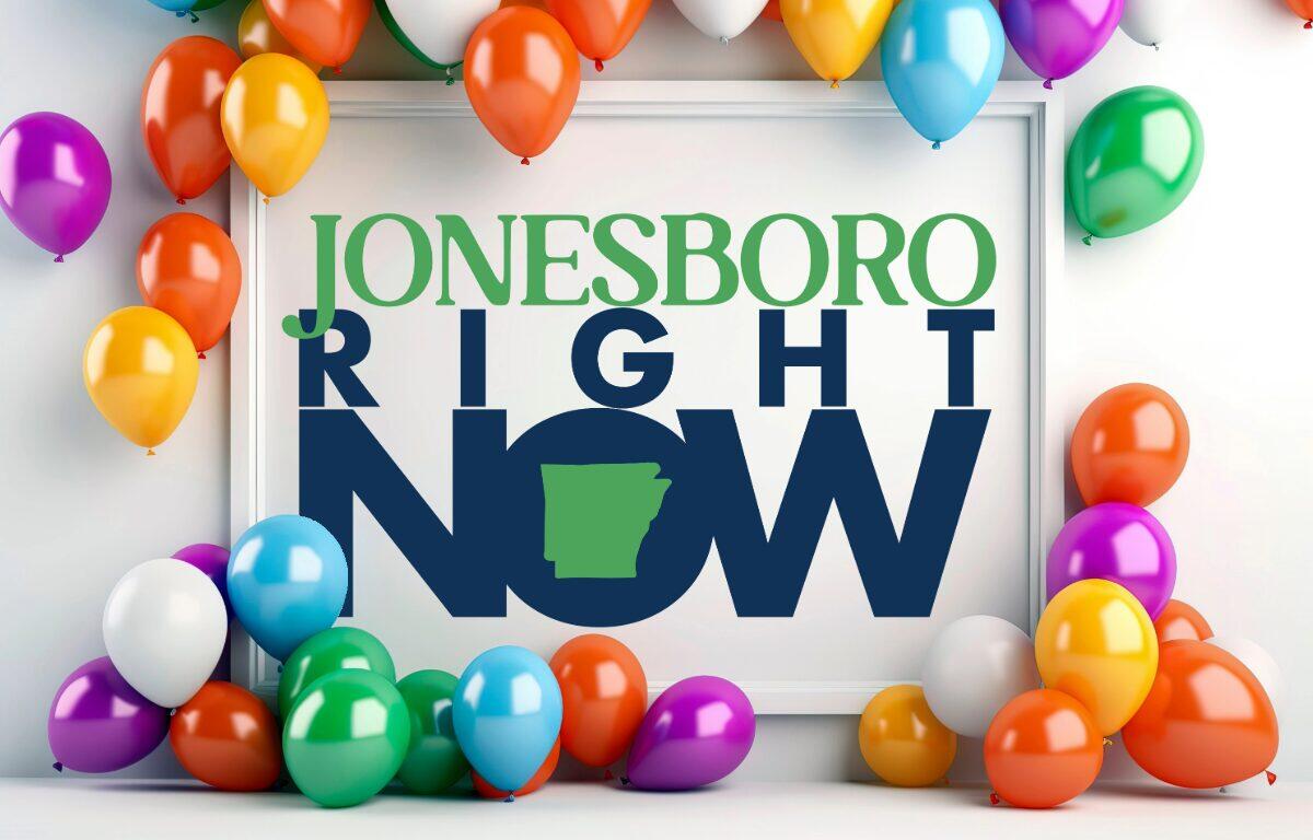 JRN Logo with balloons
