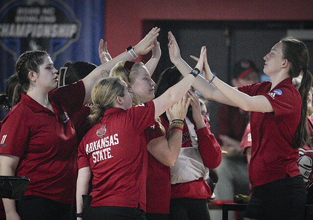 Red Wolves Bowling Win Pair of Matches to Advance to Pittsburgh Regional Championship