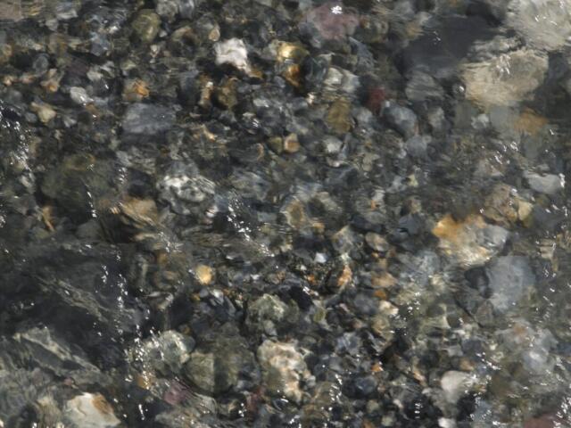 water and rocks