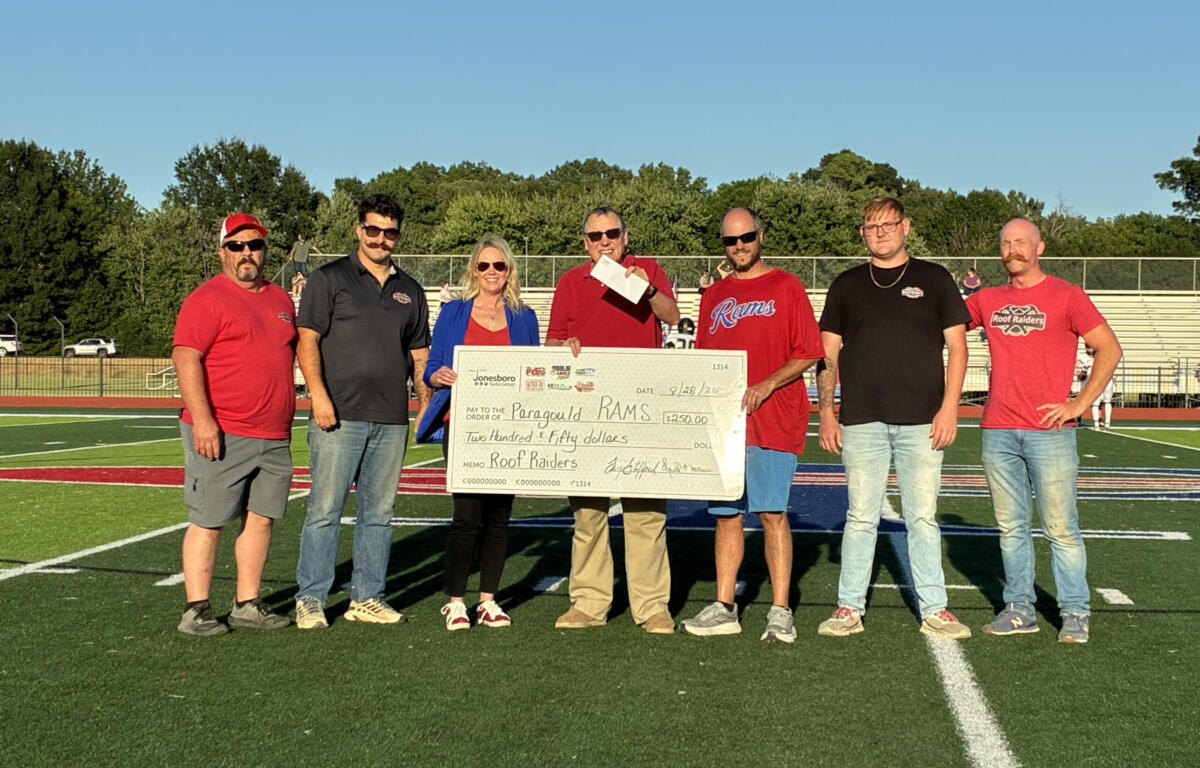 Paragould Wins First Fox Football Faceoff, But Manila Nearly Takes the Vote Rams edge Lions 52%-48% in closely contested inaugural school pride competition; Paragould also wins Friday night's game, 45-21