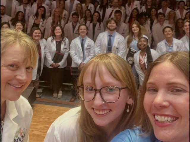 A-State’s First Vet Students Put on White Coats, Make History