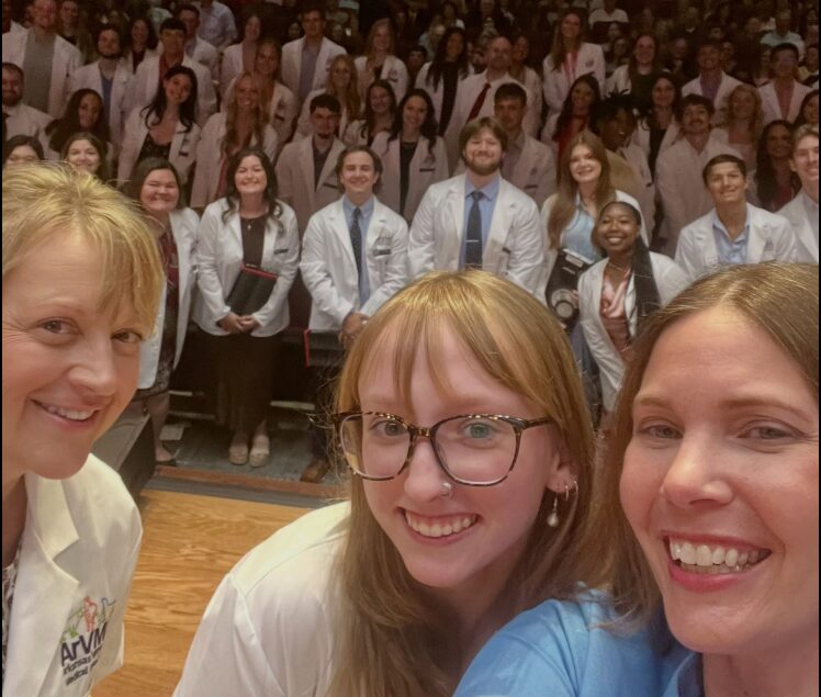 A-State’s First Vet Students Put on White Coats, Make History