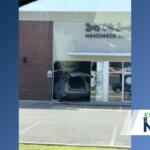 Vehicle inside the Buff City Soap in Jonesboro