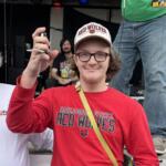 More than 3,000 people attended Saturday’s event at Cavenaugh CDJR, where 20-year-old ASU freshman Cayden Stevenson won his first vehicle ever.