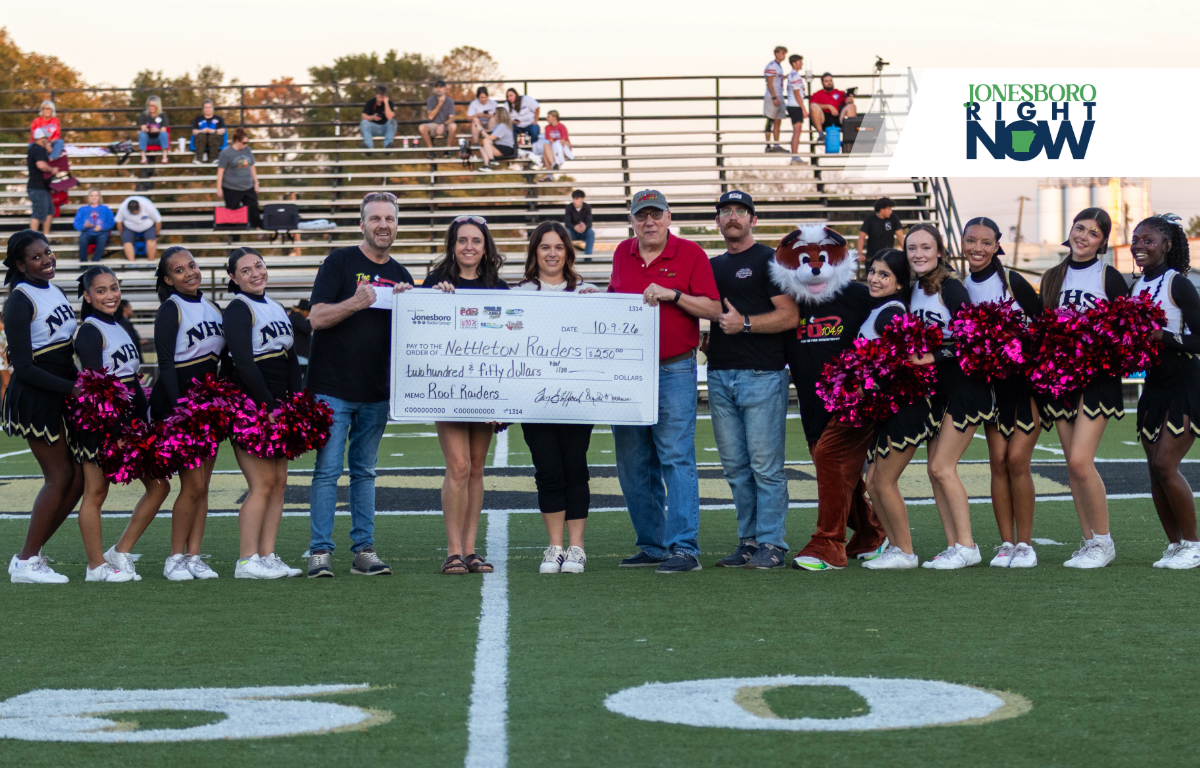 Nettleton Raiders Win Second Straight Fox Football Faceoff Vote, Earn $250 Booster Club Donation