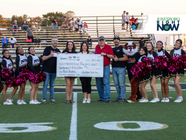 Nettleton Raiders Win Second Straight Fox Football Faceoff Vote, Earn $250 Booster Club Donation